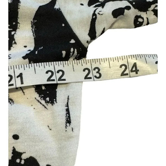NEW LuLaRoe Women’s XXS Black & White Abstract Print Irma High Low Tunic Top NWT - Picture 6 of 8